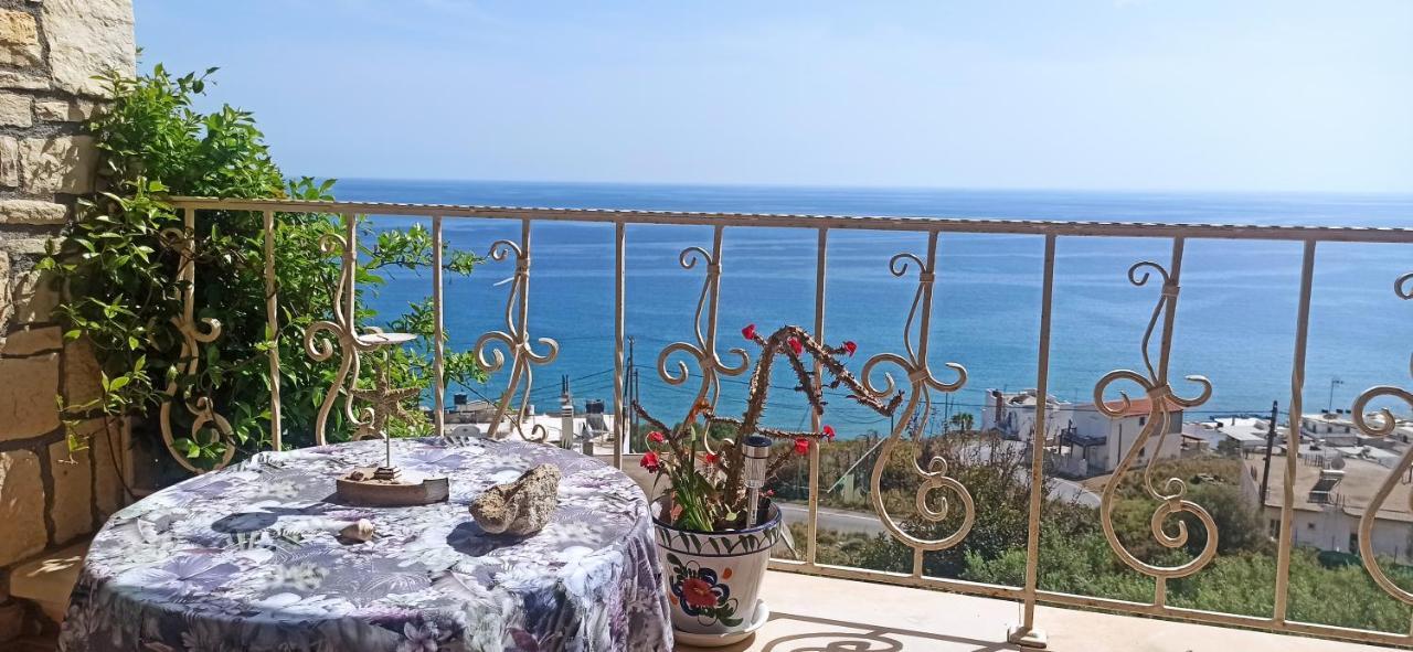 Elouthia Residence With Sea View And Hot Tub Tsoútsouros エクステリア 写真
