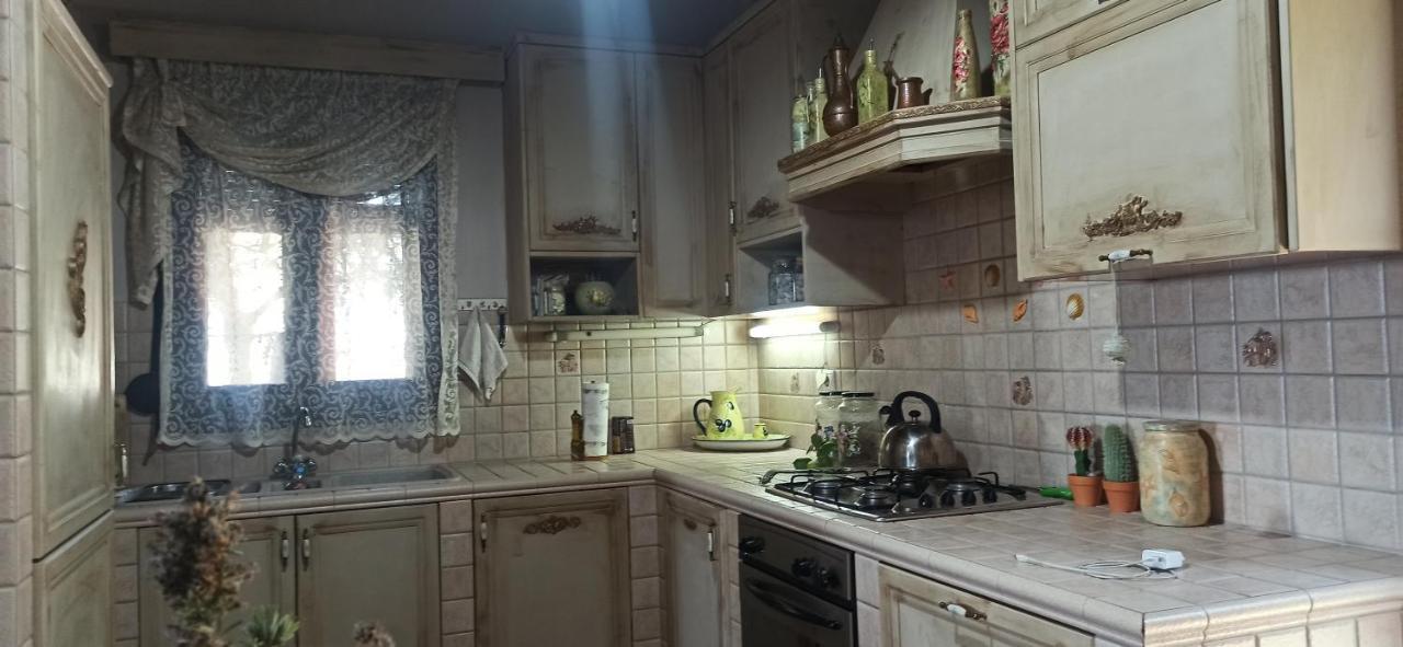Elouthia Residence With Sea View And Hot Tub Tsoútsouros エクステリア 写真