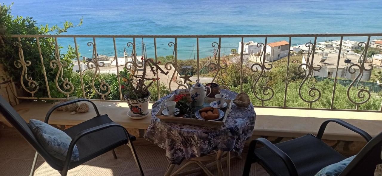Elouthia Residence With Sea View And Hot Tub Tsoútsouros エクステリア 写真