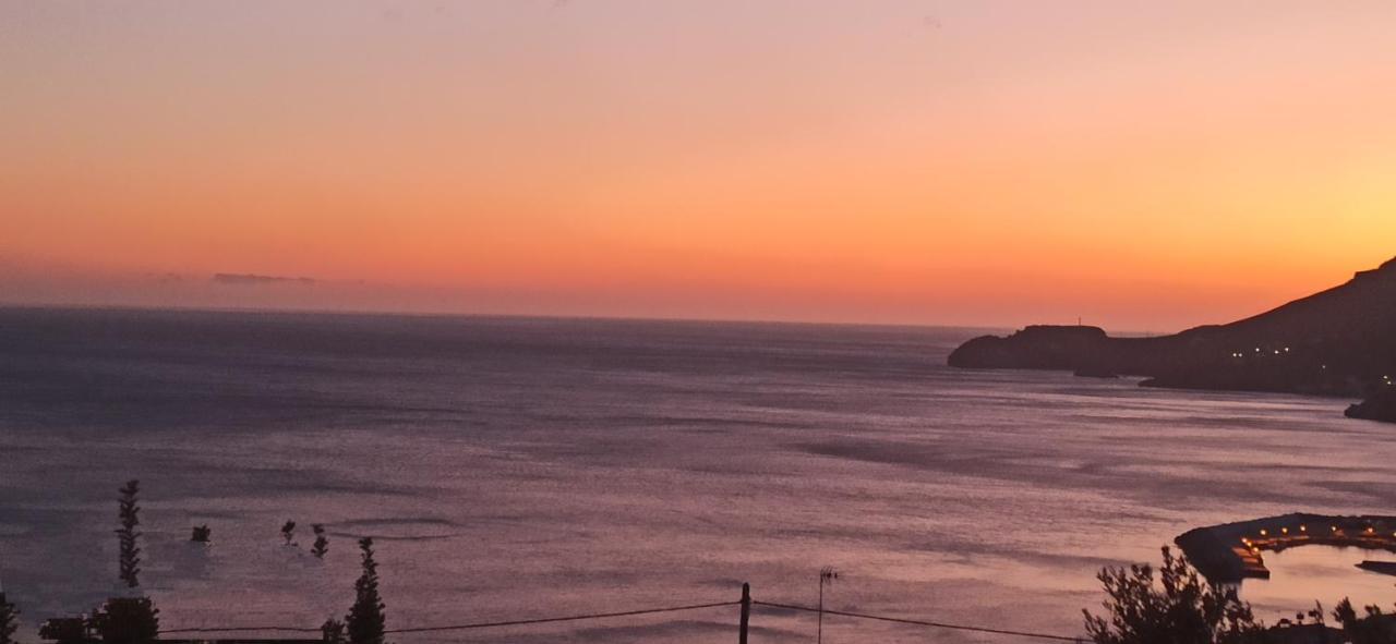 Elouthia Residence With Sea View And Hot Tub Tsoútsouros エクステリア 写真