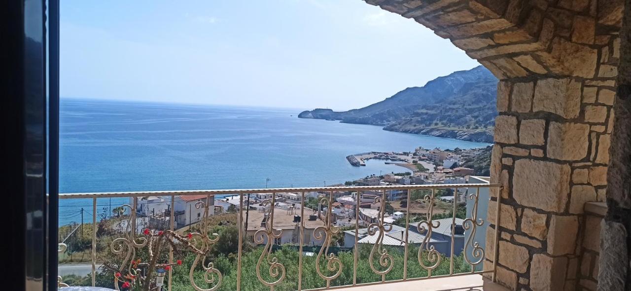 Elouthia Residence With Sea View And Hot Tub Tsoútsouros エクステリア 写真