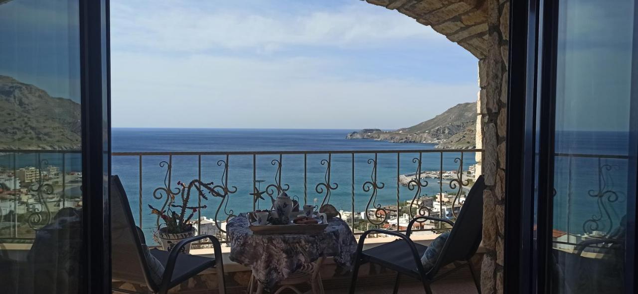 Elouthia Residence With Sea View And Hot Tub Tsoútsouros エクステリア 写真