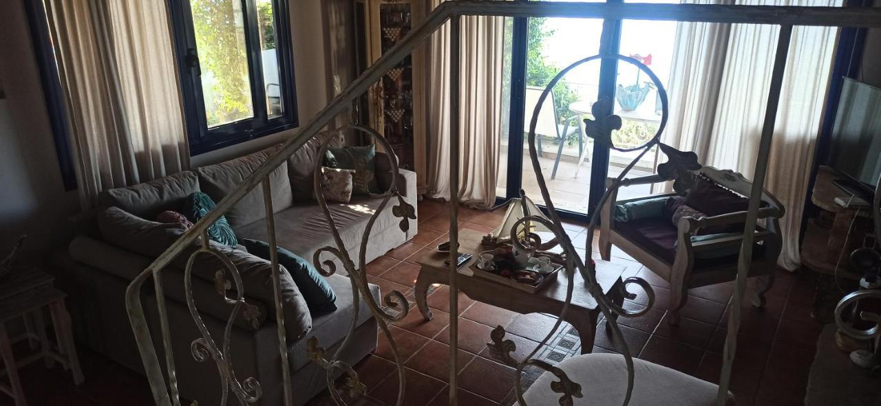 Elouthia Residence With Sea View And Hot Tub Tsoútsouros エクステリア 写真