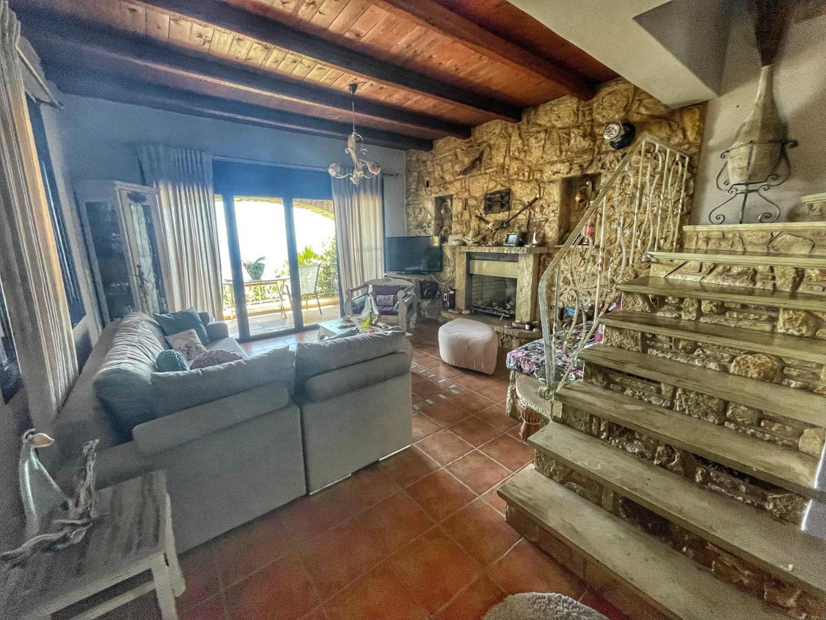 Elouthia Residence With Sea View And Hot Tub Tsoútsouros エクステリア 写真