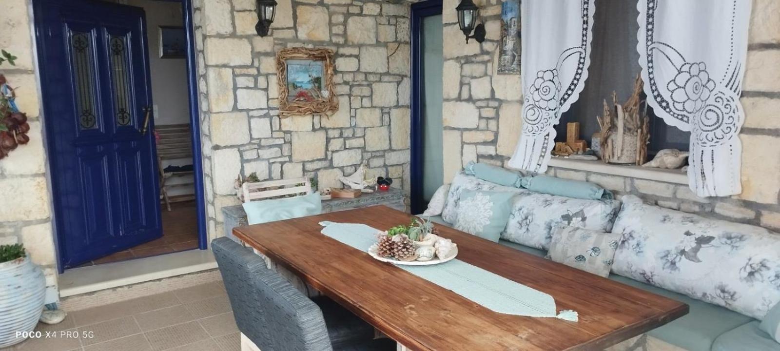 Elouthia Residence With Sea View And Hot Tub Tsoútsouros エクステリア 写真