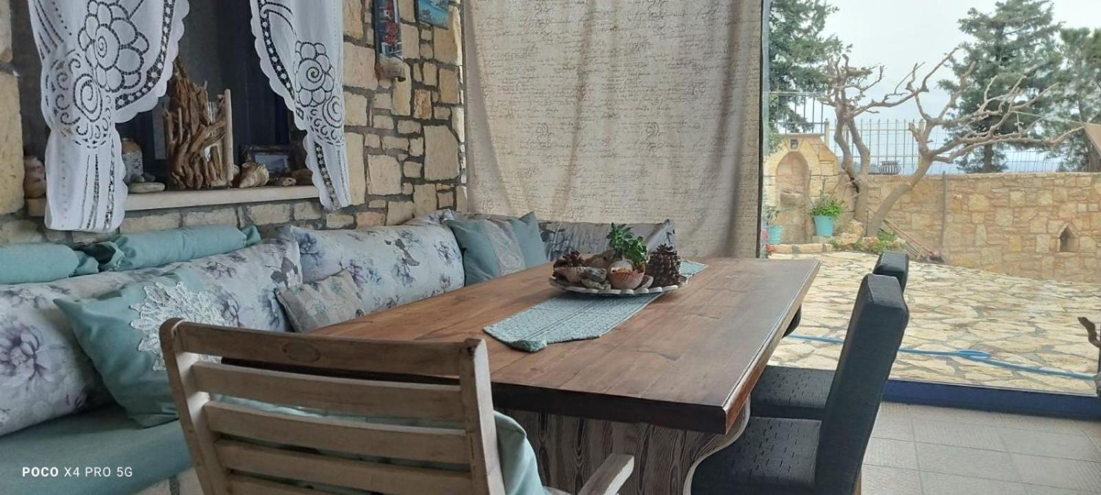 Elouthia Residence With Sea View And Hot Tub Tsoútsouros エクステリア 写真